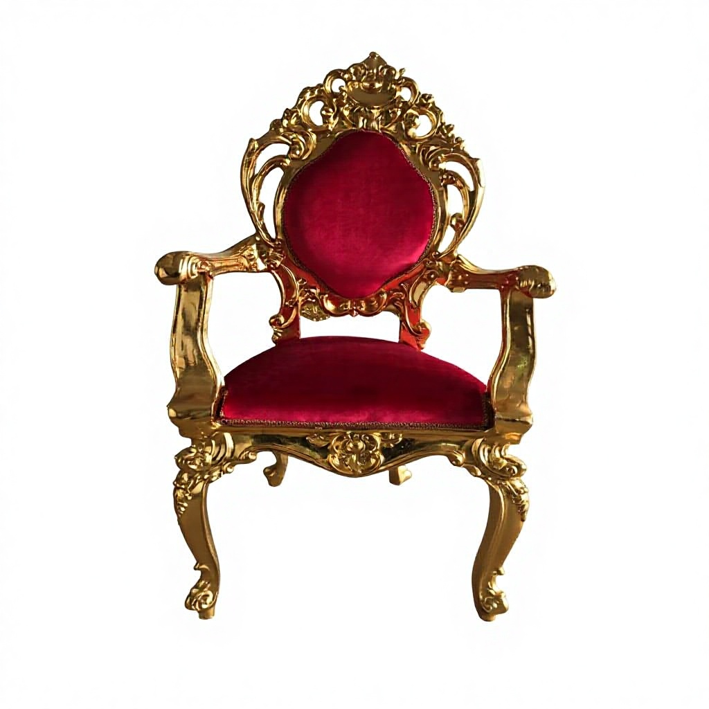 Interior Design Gold - # Krzesło do jadalni w stylu