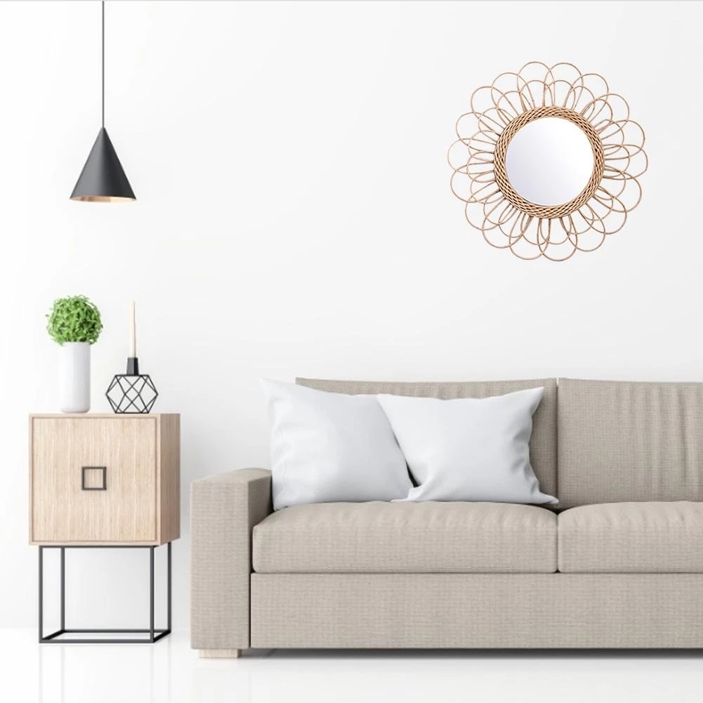 Lustro rattanowe Innowacyjne s – Rattan Mirror Round recenzja i cena