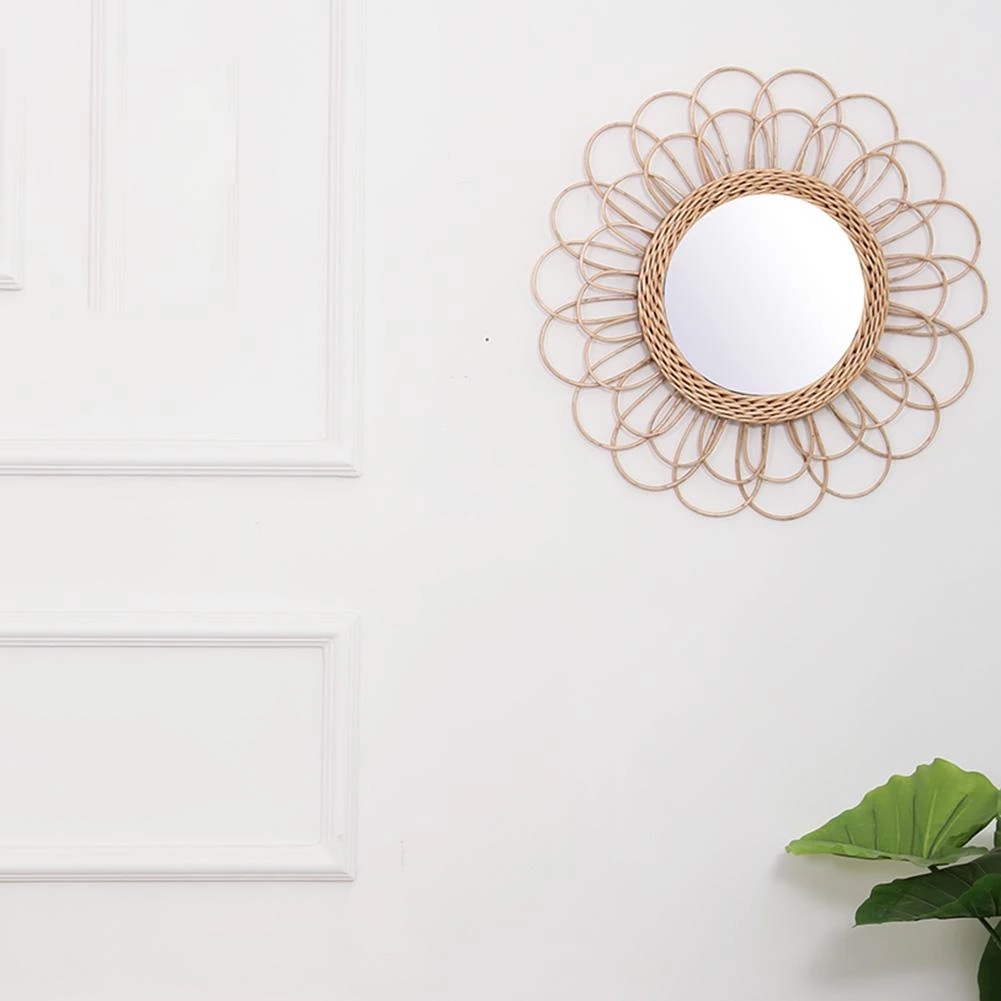 Lustro rattanowe Innowacyjne s – Rattan Mirror Round recenzja i cena