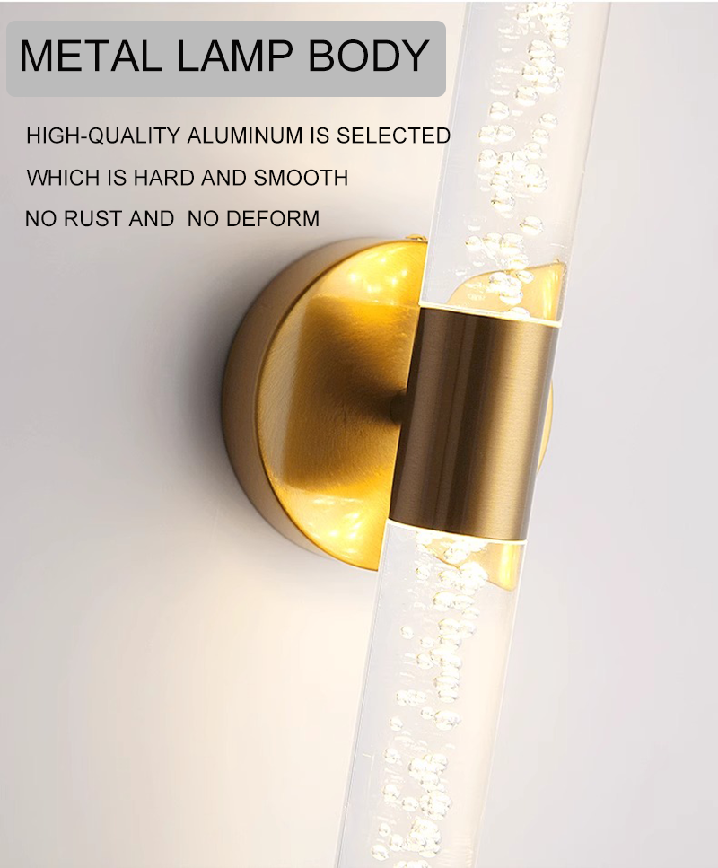 Wewnętrzna lampa ścienna w sty – Interior Design Gold recenzja i cena