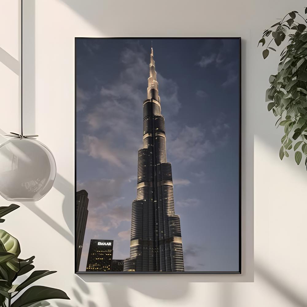 Plakat z motywem Burżu Chalify – Interior Design And Build recenzja i cena