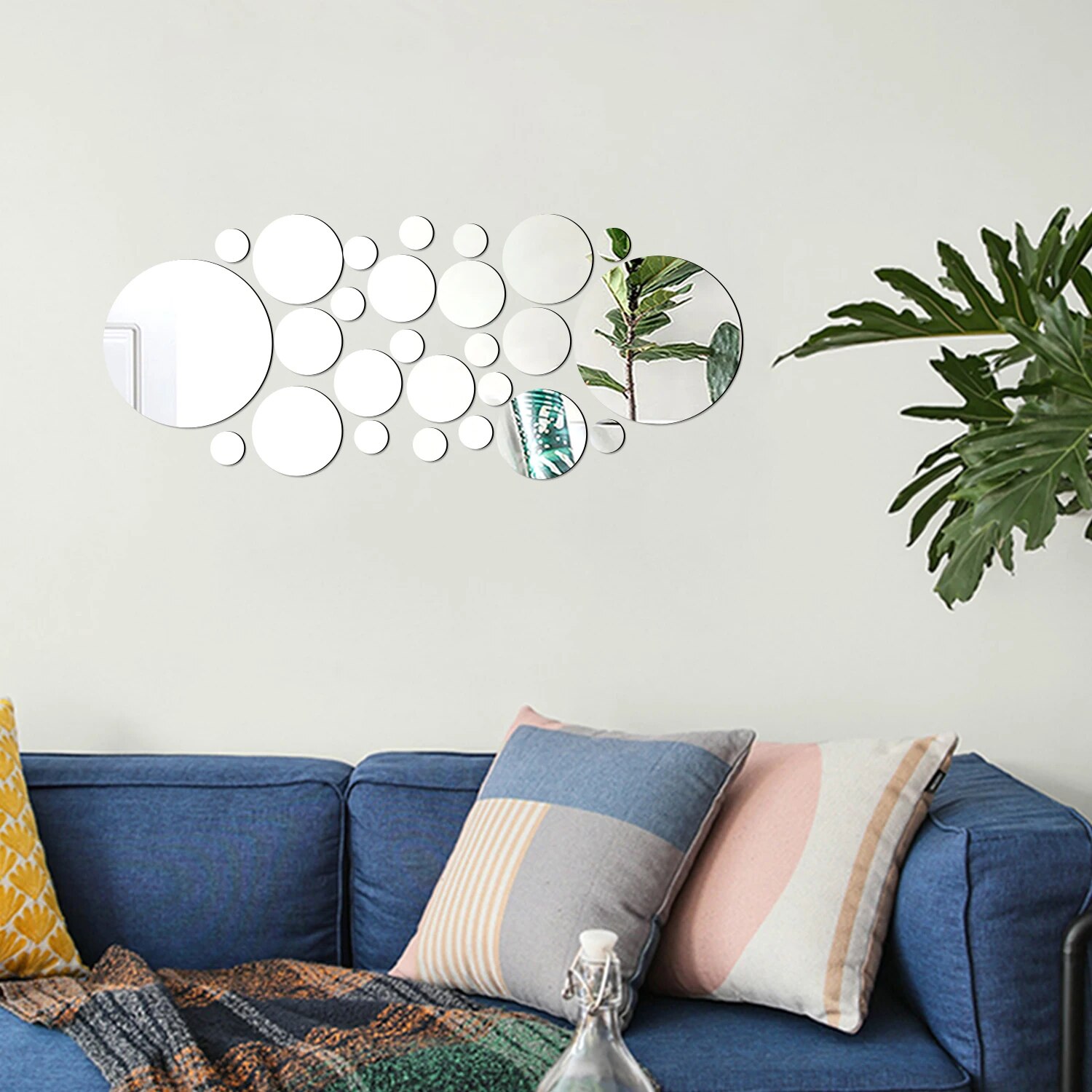 26 szt. Geometryczne okrągłe k – Rattan Mirror Round recenzja i cena