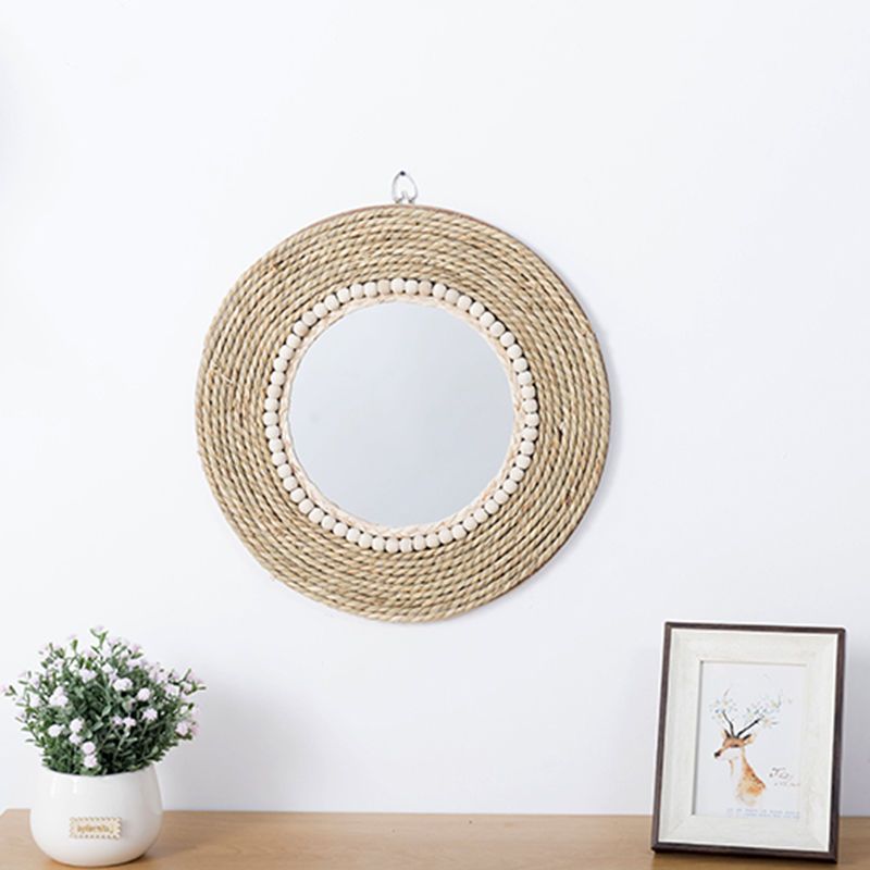Rattanowe rękodzieło, dekoracy – Rattan Mirror Round recenzja i cena