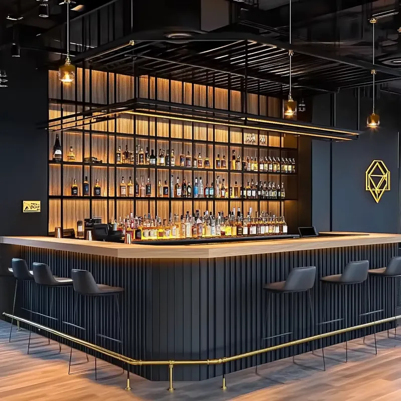 do projektu wnętrz restauracji – Interior Design Industrial Style recenzja i cena