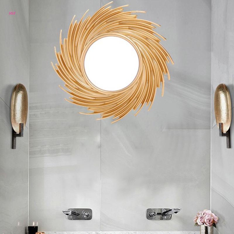 Lustro ozdobne w kształcie sło – Rattan Mirror Round recenzja i cena