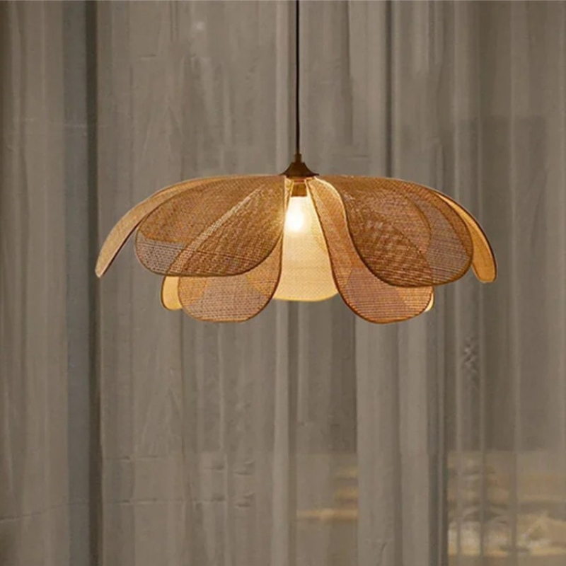 Japońska lampa wisząca z ratta – Interior Design Zen recenzja i cena