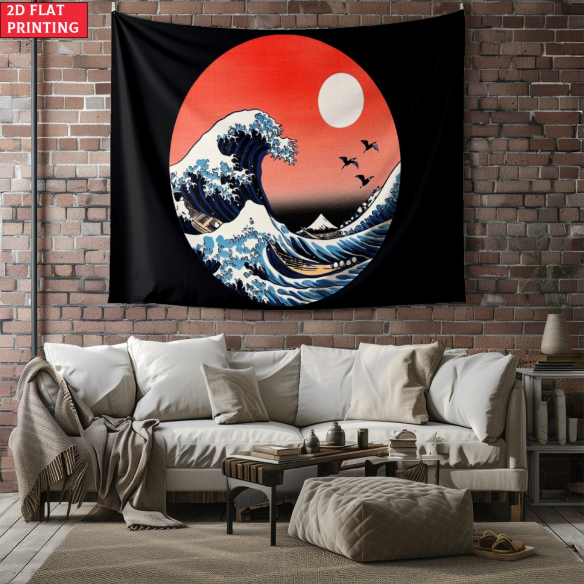 Tkanina ścienna w stylu japońs – Interior Design Zen recenzja i cena